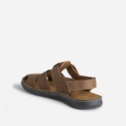 Sandale Fermée Marron En Cuir -Caprices Chaussures Boutique WWWERM 10272750005 3