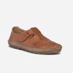 Sandale Fermée FLUCHOS Camel En Cuir -Caprices Chaussures Boutique WWWERM 10272750006 1