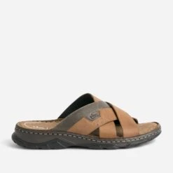 Mule TBS Marron En Cuir