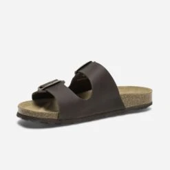 Mule Anatomique Cuir Marron -Caprices Chaussures Boutique WWWERM 10272780040 2