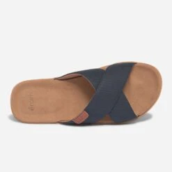 Mule Marine Embossée -Caprices Chaussures Boutique WWWERM 10272780126 3