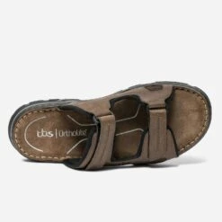 Mule TBS En Cuir Marron à Scratchs -Caprices Chaussures Boutique WWWERM 10272780143 3