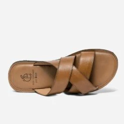 Mule Camel En Cuir éco-conçu -Caprices Chaussures Boutique WWWERM 10272780151 3