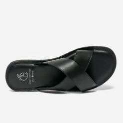 Mule Noire En Cuir éco-conçu -Caprices Chaussures Boutique WWWERM 10272780153 3