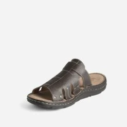 Mule Marron Foncé éco-conçue En Cuir 10 Mule Marron Foncé éco-conçue En Cuir -Caprices Chaussures Boutique WWWERM 10272780164 2