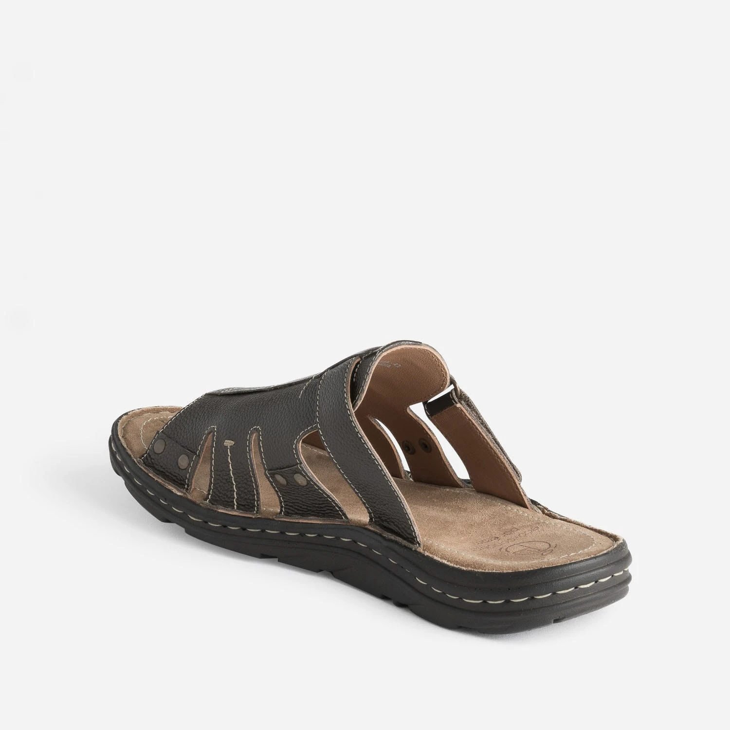 Mule Marron Foncé éco-conçue En Cuir 6 Mule Marron Foncé éco-conçue En Cuir – Image 4