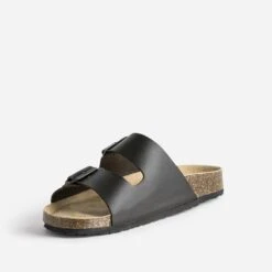 Mule Anatomique Marron En Cuir -Caprices Chaussures Boutique WWWERM 10272780166 2