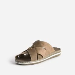 Mule Marron Bi Matière -Caprices Chaussures Boutique WWWERM 10272780169 2