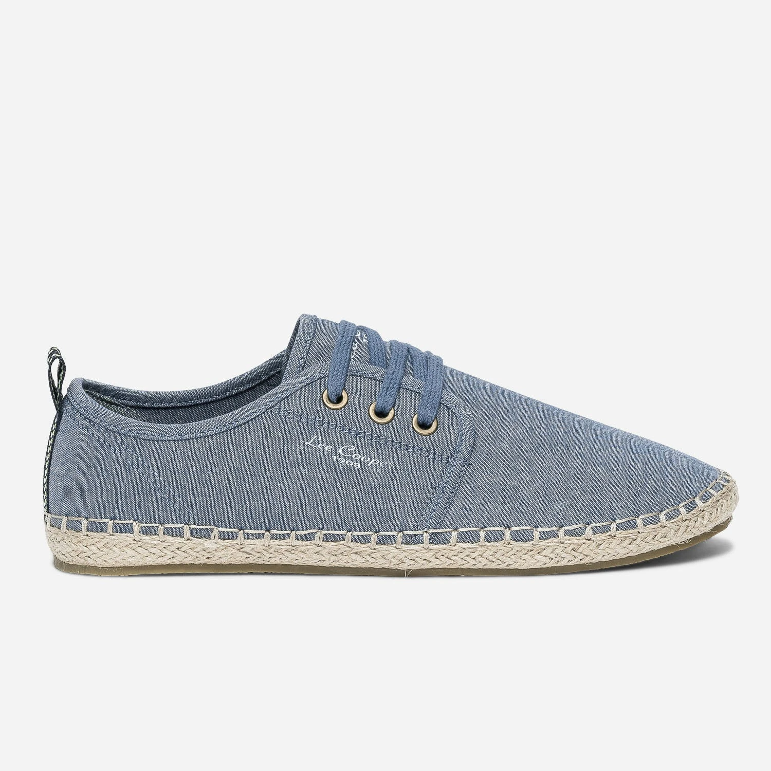 Tennis LEE COOPER Bleu Chambray En Toile 3 Tennis LEE COOPER Bleu Chambray En Toile