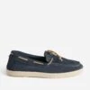Mocassin-bateau Marine En Cuir Velours -Caprices Chaussures Boutique WWWERM 10278500053 0