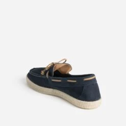 Mocassin-bateau Marine En Cuir Velours -Caprices Chaussures Boutique WWWERM 10278500053 3
