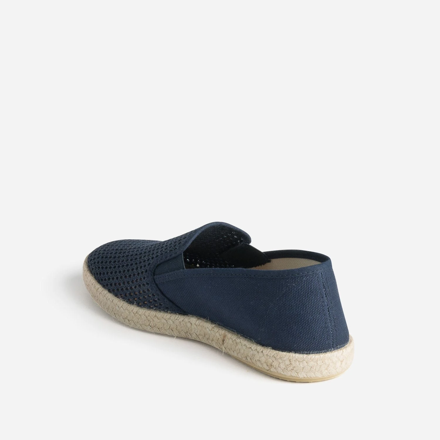 Slip-on Marine Ajouré Sur Semelle Corde 6 Slip-on Marine Ajouré Sur Semelle Corde – Image 4