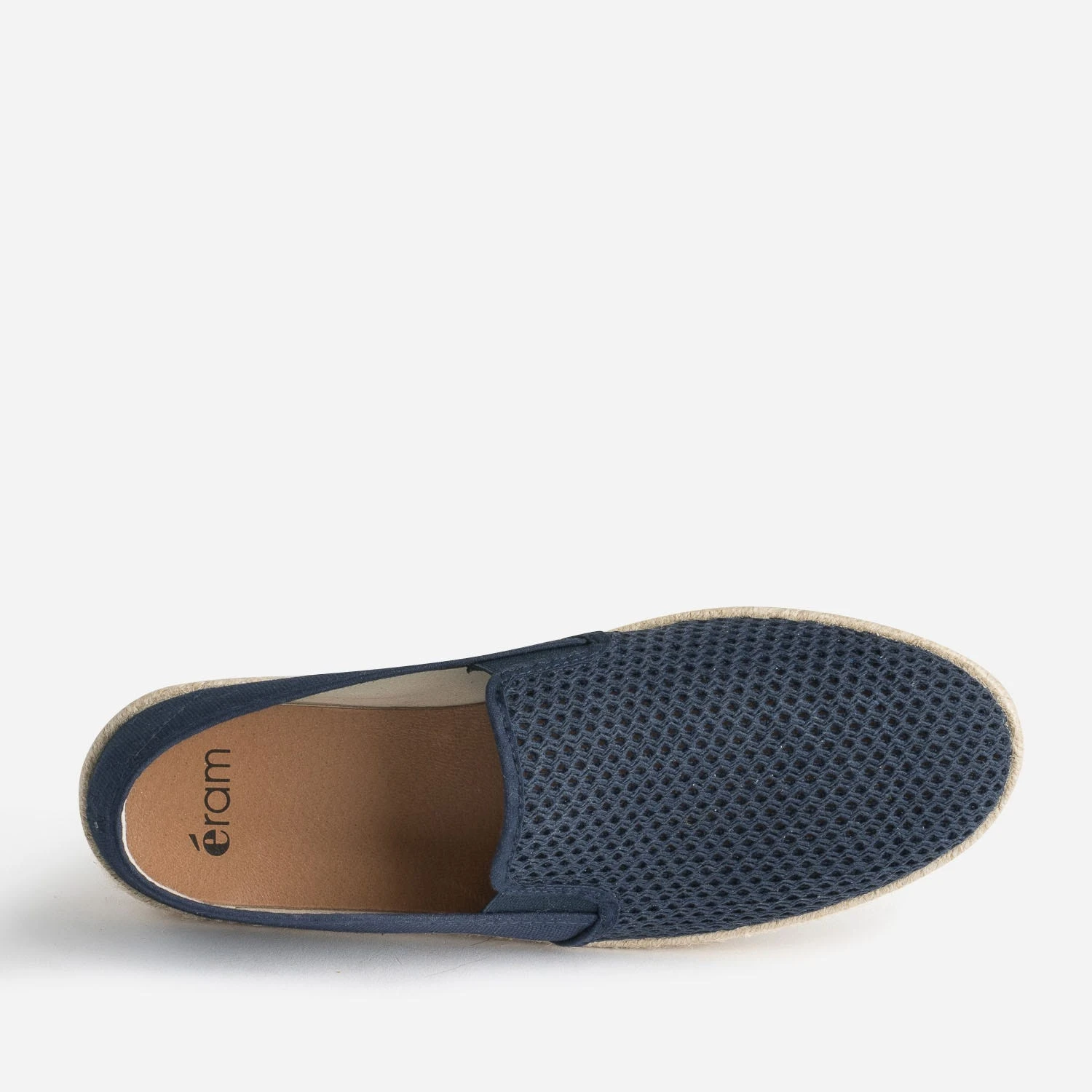 Slip-on Marine Ajouré Sur Semelle Corde 7 Slip-on Marine Ajouré Sur Semelle Corde – Image 5