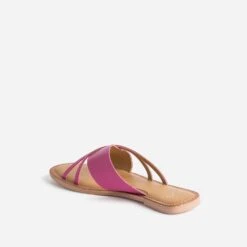 Mule TEXTO Rose En Cuir à Brides Fantaisie -Caprices Chaussures Boutique WWWERM 10382780006 3