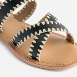 Mule TEXTO Noire En Cuir -Caprices Chaussures Boutique WWWERM 10382780010 5