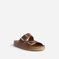 Mule Anatomique Marron En Cuir 9 Mule Anatomique Marron En Cuir -Caprices Chaussures Boutique WWWERM 10382780053 1