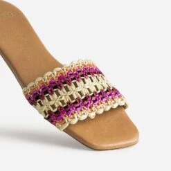 Mule TEXTO Beige Tressée -Caprices Chaussures Boutique WWWERM 10382780065 5