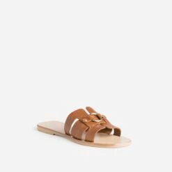 Mule Cognac En Cuir Embossé Croco 10 Mule Cognac En Cuir Embossé Croco -Caprices Chaussures Boutique WWWERM 10382780487 1