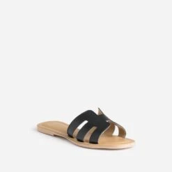 Mule Noire En Cuir Grainé 7 Mule Noire En Cuir Grainé -Caprices Chaussures Boutique WWWERM 10382780497 1