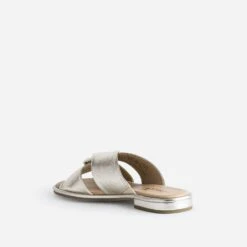 Mule CAPRICE Dorée En Cuir à Brides Croisées -Caprices Chaussures Boutique WWWERM 10382780599 3