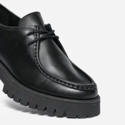 Derby TEXTO Noir éco-conçu Cuir à Semelle Crantée 13 Derby TEXTO Noir éco-conçu Cuir à Semelle Crantée -Caprices Chaussures Boutique WWWERM 10383310000 5