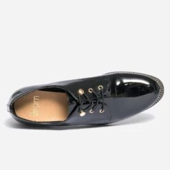 Derby Noir Verni -Caprices Chaussures Boutique WWWERM 10383310589 4