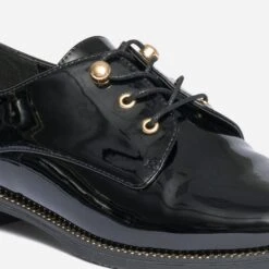 Derby Noir Verni -Caprices Chaussures Boutique WWWERM 10383310589 5