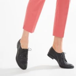 Derby ERAM FLEX Noir En Cuir Embossé -Caprices Chaussures Boutique WWWERM 10383310708 6