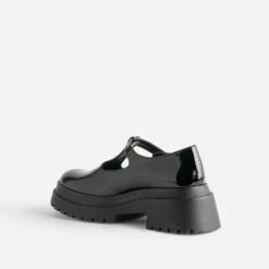 Babies TEXTO Noire Vernie à Semelle Crantée -Caprices Chaussures Boutique WWWERM 10383400021 3