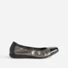 Ballerine CAPRICE Bronze élastiquée à Bout Verni -Caprices Chaussures Boutique WWWERM 10383400035 0