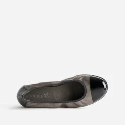 Ballerine CAPRICE Bronze élastiquée à Bout Verni -Caprices Chaussures Boutique WWWERM 10383400035 4