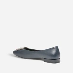 Ballerine Marine Décor écailles -Caprices Chaussures Boutique WWWERM 10383400058 3