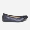 Ballerine CAPRICE Marine élastiquée à Bout Verni -Caprices Chaussures Boutique WWWERM 10383400480 0