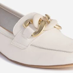 Mocassin Beige éco-conçu En Cuir -Caprices Chaussures Boutique WWWERM 10383580019 5