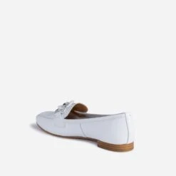 Mocassin Blanc éco-conçu En Cuir -Caprices Chaussures Boutique WWWERM 10383580039 3