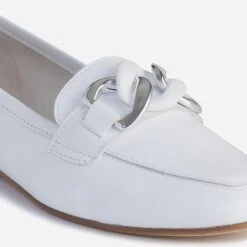 Mocassin Blanc éco-conçu En Cuir -Caprices Chaussures Boutique WWWERM 10383580039 5