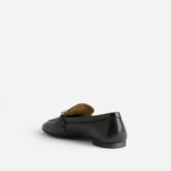 Mocassin Noir En Cuir Chaîne-bijou -Caprices Chaussures Boutique WWWERM 10383580103 3