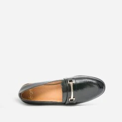 Mocassin Noir Détails Dorés -Caprices Chaussures Boutique WWWERM 10383580130 4