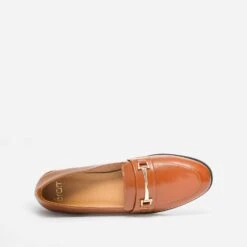 Mocassin Cognac Détails Dorés -Caprices Chaussures Boutique WWWERM 10383580138 4