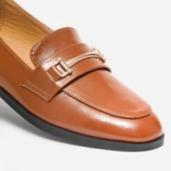 Mocassin Cognac Détails Dorés -Caprices Chaussures Boutique WWWERM 10383580138 5