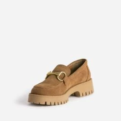 Mocassin TEXTO Marron éco-conçu Cuir Velours -Caprices Chaussures Boutique WWWERM 10383580317 2