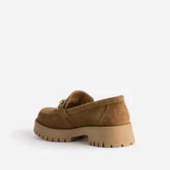 Mocassin TEXTO Marron éco-conçu Cuir Velours -Caprices Chaussures Boutique WWWERM 10383580317 3