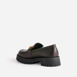 Mocassin TEXTO Marron Foncé éco-conçu Cuir -Caprices Chaussures Boutique WWWERM 10383580319 3