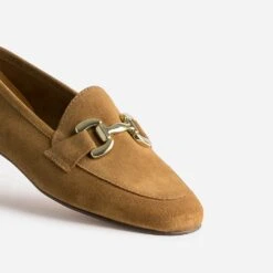 Mocassin Cognac En Cuir Velours -Caprices Chaussures Boutique WWWERM 10383580366 5