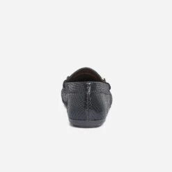 Mocassin Noir En Cuir Velours Effet Python -Caprices Chaussures Boutique WWWERM 10383580395 3