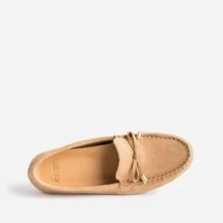 Mocassin Camel En Cuir Velours éco-conçu -Caprices Chaussures Boutique WWWERM 10383580403 4
