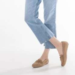 Mocassin Camel En Cuir Velours éco-conçu -Caprices Chaussures Boutique WWWERM 10383580403 6
