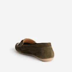 Mocassin Kaki En Cuir Velours éco-conçu 14 Mocassin Kaki En Cuir Velours éco-conçu -Caprices Chaussures Boutique WWWERM 10383580404 3