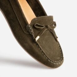 Mocassin Kaki En Cuir Velours éco-conçu 16 Mocassin Kaki En Cuir Velours éco-conçu -Caprices Chaussures Boutique WWWERM 10383580404 5