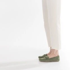 Mocassin Kaki En Cuir Velours éco-conçu 17 Mocassin Kaki En Cuir Velours éco-conçu -Caprices Chaussures Boutique WWWERM 10383580404 6